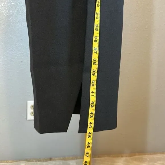 NEW Protagonist Elegant Black midi Dress  size 2 - Picture 6 of 14